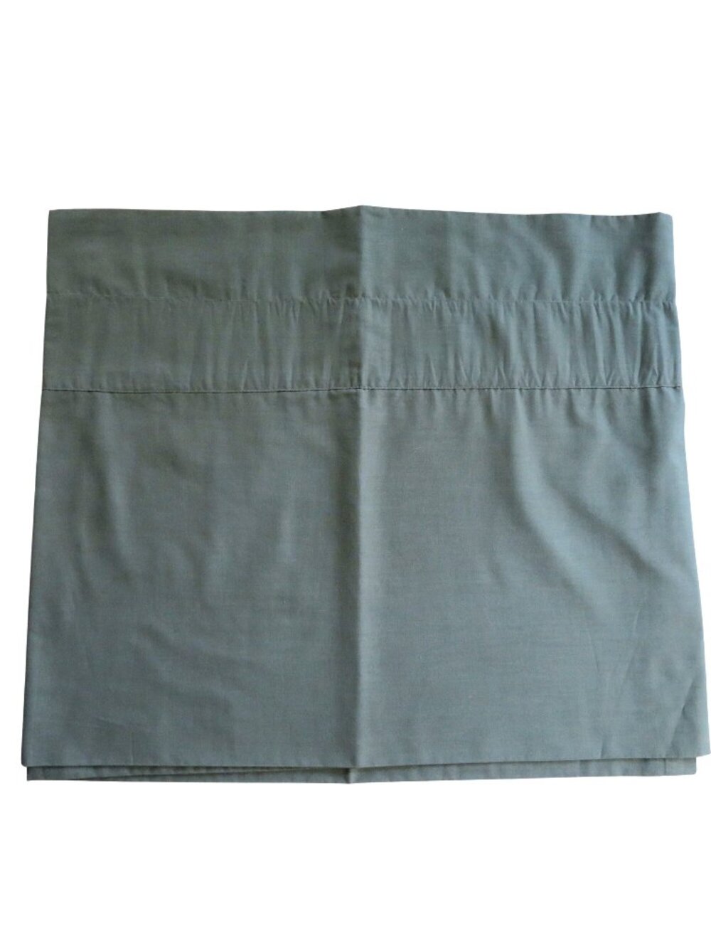 Vintage Valance 18"x 84" Olive Green Rod Pocket Window Décor Cotton Blend Tailor